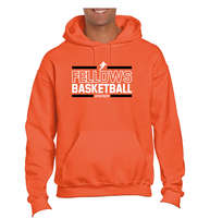 Fellows Ekeren NBA kids hoodie oranje