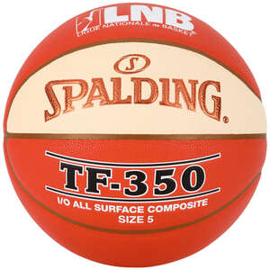 Spalding basketbal LNB TF350 Oranje wit maat 5