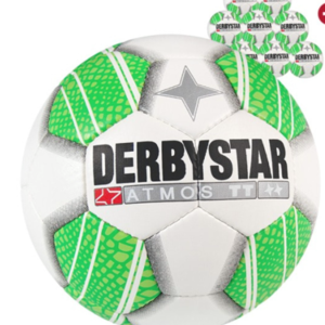 Derbystar Voetbal Atmos TT 1206 10 stuks met gratis ballenzak en pomp