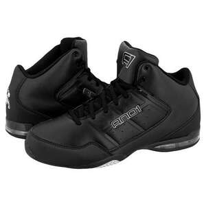 AND1 Basketbalschoen Master Mid Zwart zilver D1060MBBS