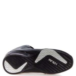 AND1 Basketbalschoen Master Mid Zwart zilver D1060MBBS