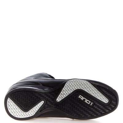AND1 Basketbalschoen Master Mid Zwart zilver D1060MBBS