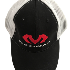McDavid Cap zwart wit rood