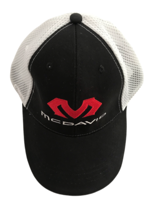 McDavid Cap zwart wit rood
