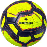 Derbystar Mini Voetbal Mini Ball Street Soccer V22 geel blauw oranje