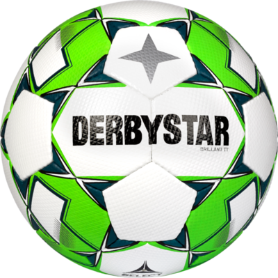 Derbystar Voetbal Brillant TT HS V22 Wit groen grijs 1138