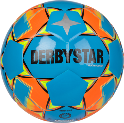 Derbystar Beach Soccer Blauw geel oranje 1066