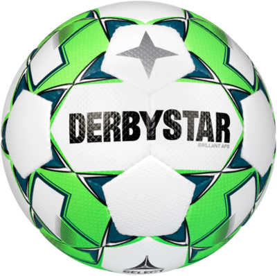 Derbystar Voetbal Brillant APS Wit groen grijs 1749