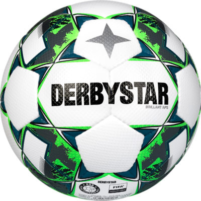 Derbystar Voetbal Brillant APS Wit groen grijs 1749
