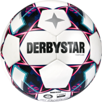 Derbystar Voetbal Tempo APS V22 wit blauw pink 1182