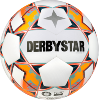Derbystar Voetbal Stratos V23 S-Light 1044 wit oranje grijs