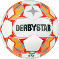 Derbystar Voetbal Stratos V23 S-Light 1044 wit oranje grijs