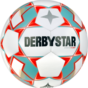 Derbystar Voetbal Stratos V23 S-Light 1044 wit oranje grijs