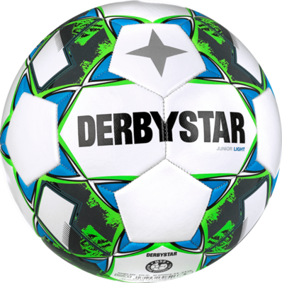 Derbystar Voetbal Junior Light V23 wit groen blauw 1723