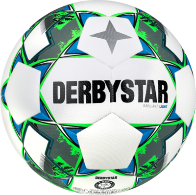 Derbystar Voetbal Brillant Light DB V23 wit groen grijs 1033