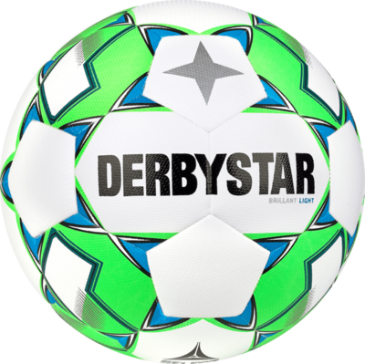 Derbystar Voetbal Brillant Light DB V23 wit groen grijs 1033