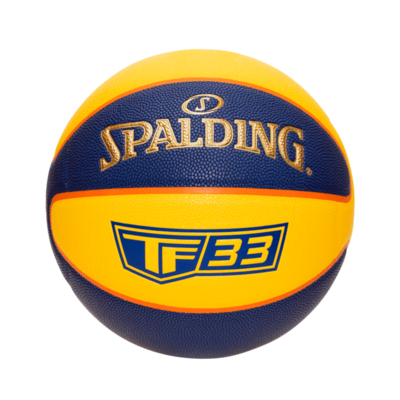 Spalding Basketbal TF-33 indoor outdoor Goud geel blauw 84352Z maat 6