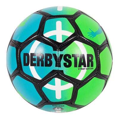 Derbystar Aqua V23 Guanti Da Calcio Uomo, Lattice Resistente, Vestibilità Ergonomica, Colore Blu
