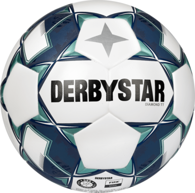 Derbystar Voetbal Diamond V22 1163 Wit blauw
