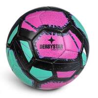 Derbystar Voetbal Street Soccer Groen pink zwart V22 1547