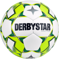 Derbystar Voetbal Futsal Stratos Wit geel blauw 1555