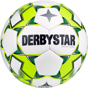 Derbystar Voetbal Futsal Stratos Wit geel blauw 1555