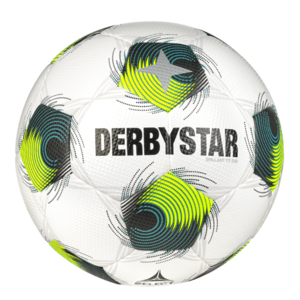 Derbystar Voetbal Brillant TT Wit geel groen V24 1450