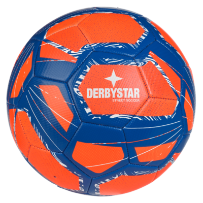 Derbystar Voetbal Street soccer V24 Oranje blauw wit 1560