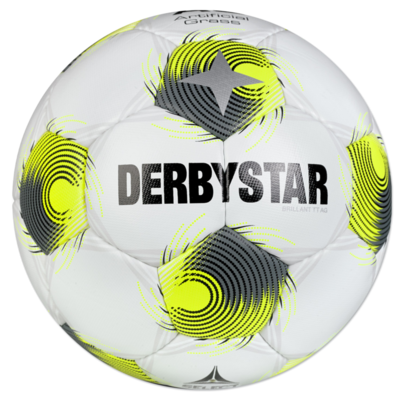 Derbystar Voetbal Brillant TT AG Wit geel grijs V25 1725