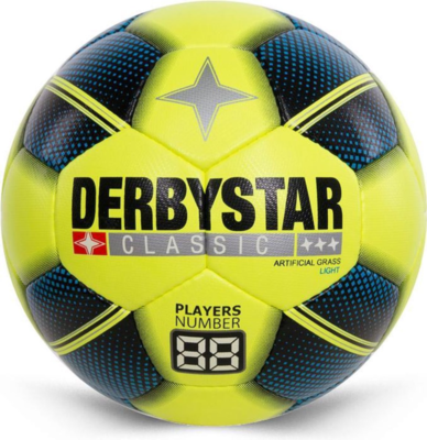 Derbystar Voetbal Classic Light AG Geel blauw