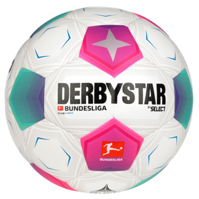 Derbystar Voetbal Club Light V23 Wit groen pink 1394 