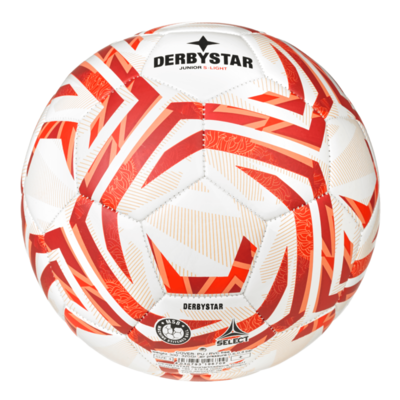 Derbystar Voetbal Junior S-Light Wit Rood V25 1765