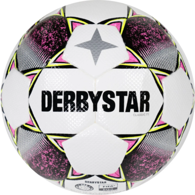 Derbystar Voetbal Energie Wit Pink 1175