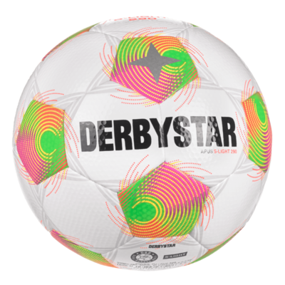 Derbystar Voetbal APUS S-Light V26 Wit Pink Groen 1588