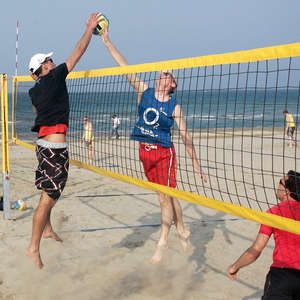 Gameballs Beachvolleybal Net Pro Beach mobiel