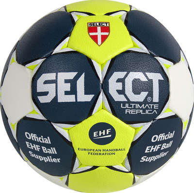 Select Handbal Ultimate Replica maat 2 blauw/geel/wit