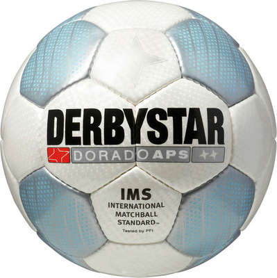 Derbystar Voetbal Dorado APS wit/lichtblauw