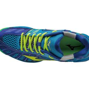 Mizuno Wave tornado X Unisex Blauw Geel