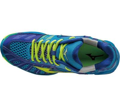 Mizuno Wave tornado X Unisex Blauw Geel