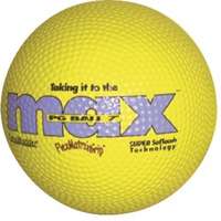 MAX PG BALL SPORDAS 17,8CM GEEL