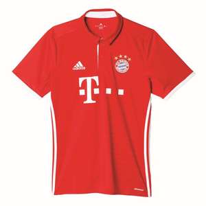 Adidas FC Bayern München thuisshirt 2016/17 rood