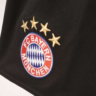 Adidas FC Bayern Away Short 16/17 zwart