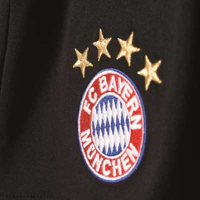 Adidas FC Bayern Away Short Jeugd 16/17 zwart