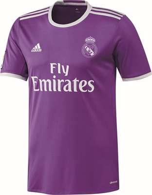 Adidas Real Madrid Away Jersey Purple