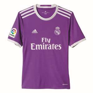 Adidas Real Madrid Away Jersey Kids Purple