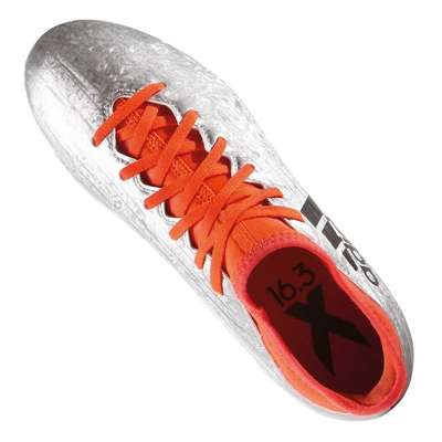 Adidas X 16.3 FG Jr. Silver Voetbalschoen