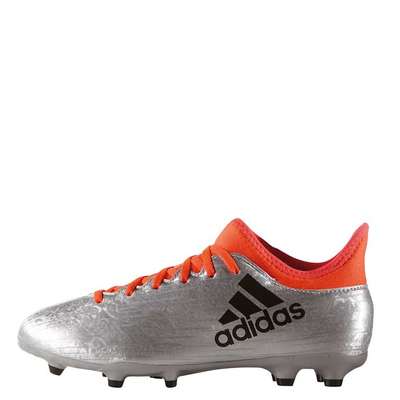 Adidas X 16.3 FG Jr. Silver Voetbalschoen