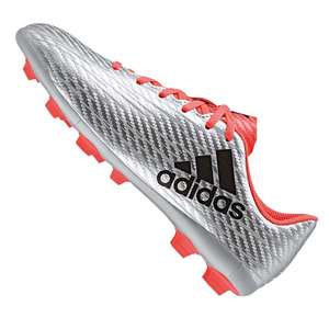 Adidas X 16.4 FXG Jr. Silver Voetbalschoen