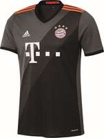 Adidas FC Bayern Away Jersey 16/17 grijs
