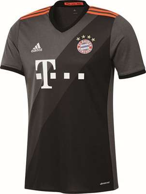 Adidas FC Bayern Away Jersey 16/17 grijs